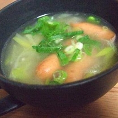 スープに入った野菜はやわやわになって大好物です。
ほっこり幸せです（*^^*）